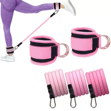 TPE Resistance Bands with Ankle Straps