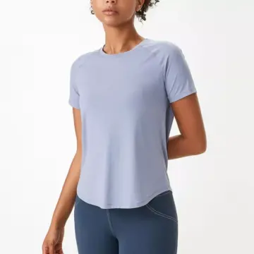 Nude Mesh Breathable Yoga Top – Quick-Dry Short Sleeve Gym & Training Shirt
