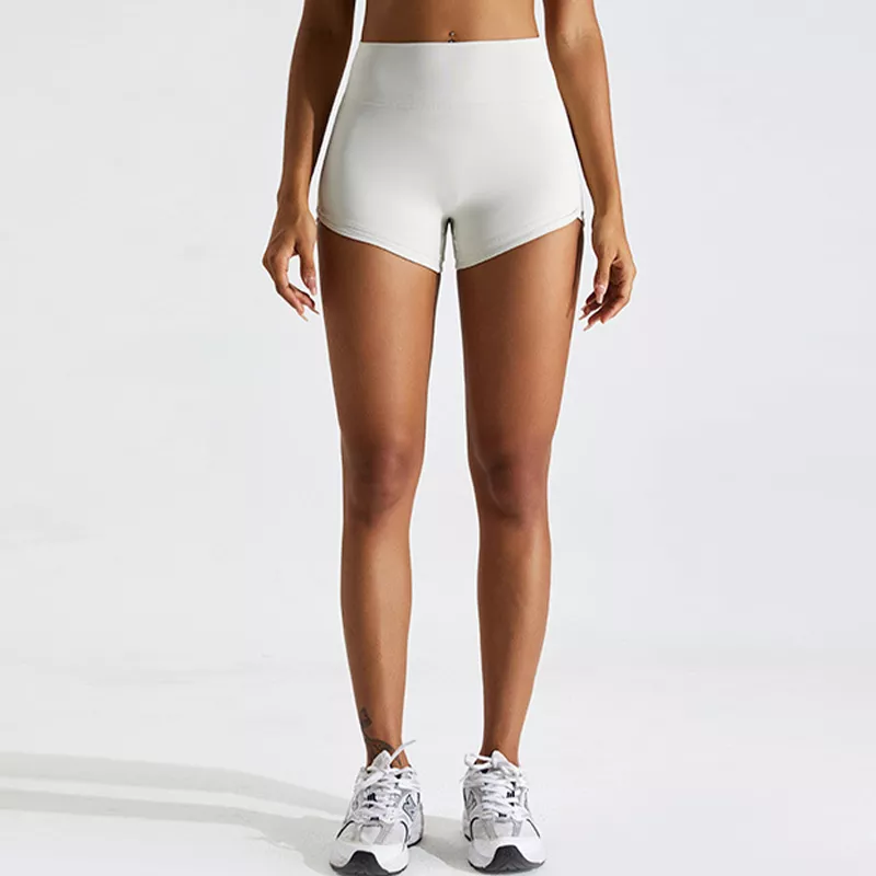Scrunch Butt Yoga Shorts - Women's High-Waisted Workout & Running Shorts - Image 3