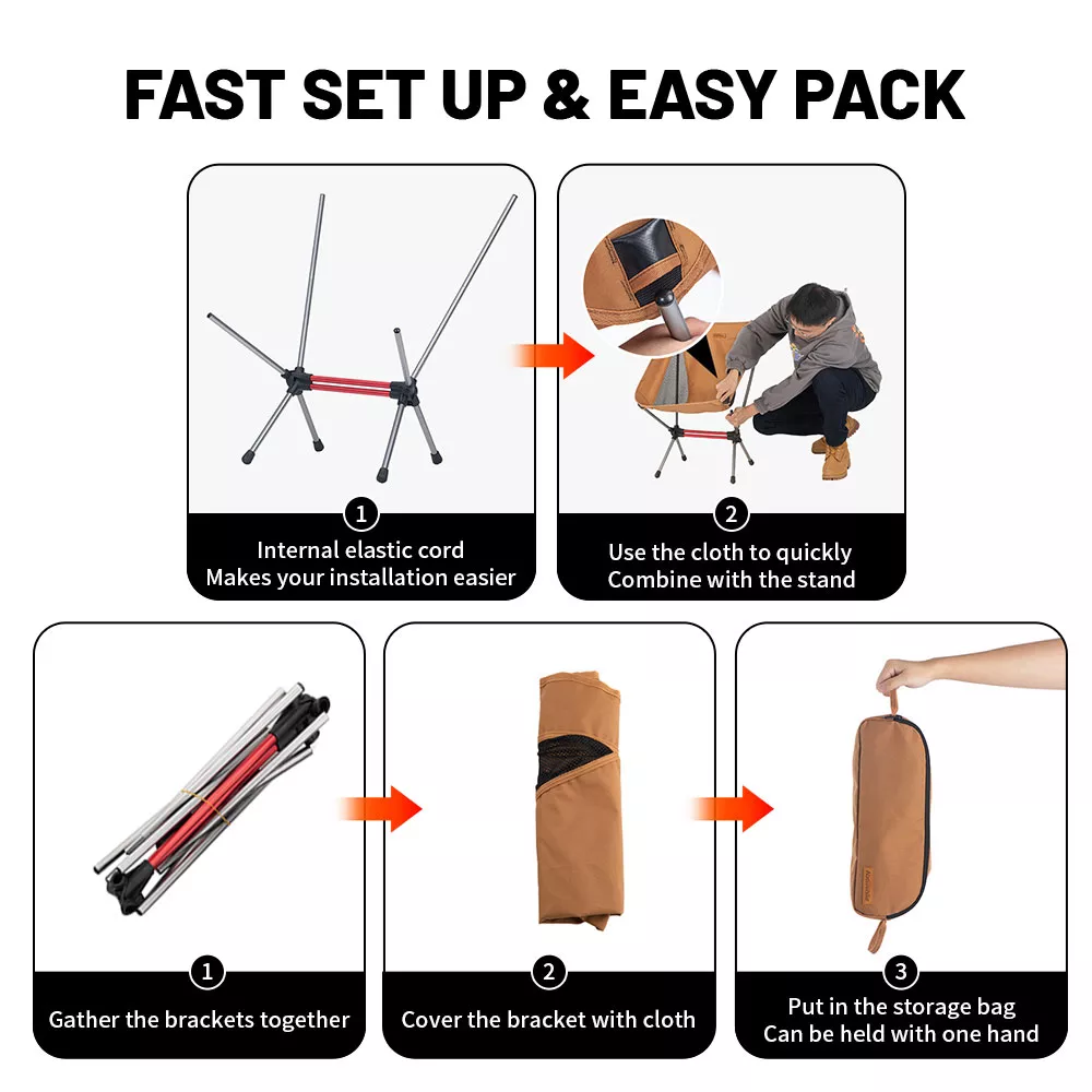 Portable Ultralight Folding Camping Chair - Image 6