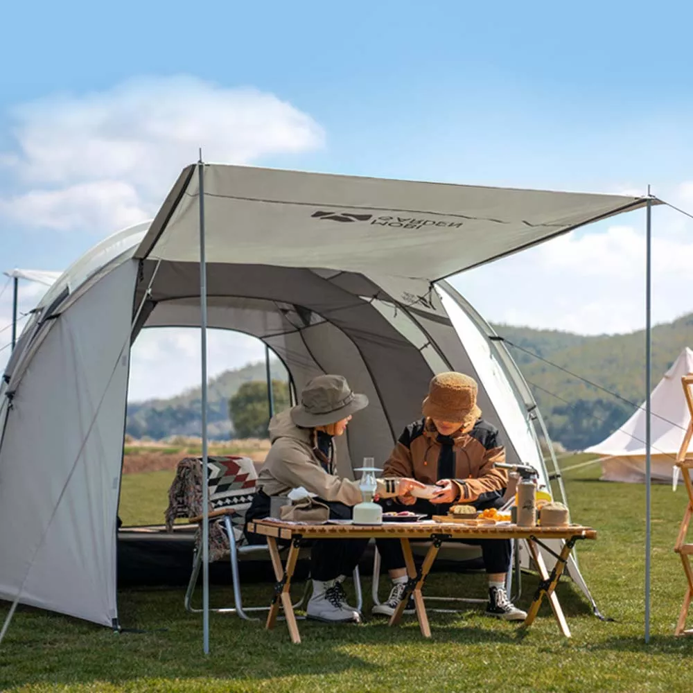 Waterproof 4-Person Glamping Tent – Spacious & Durable for All-Season Camping - Image 2