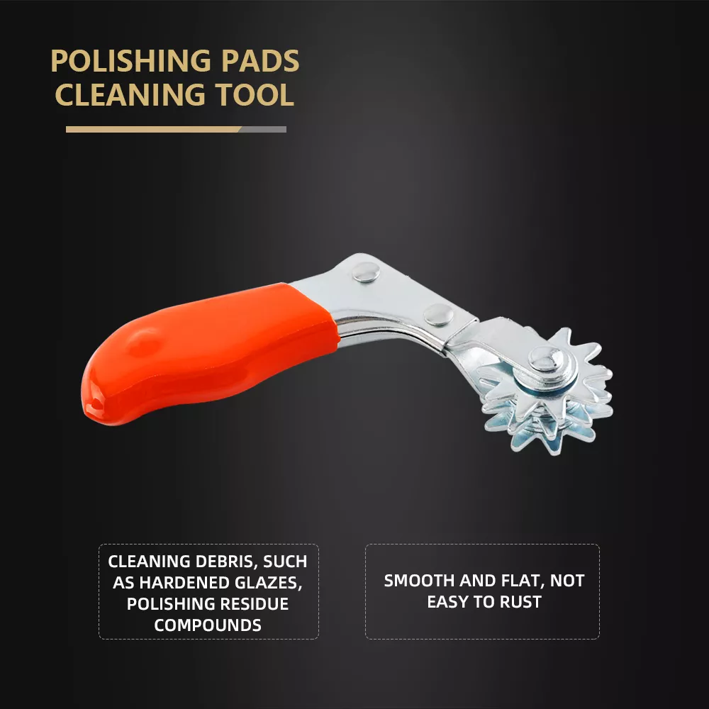 Wool Polishing Pad Cleaner Spur for Revitalizing Polisher Buffing Pads - Image 5
