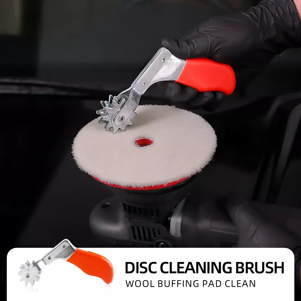 Wool Polishing Pad Cleaner Spur for Revitalizing Polisher Buffing Pads - Image 2