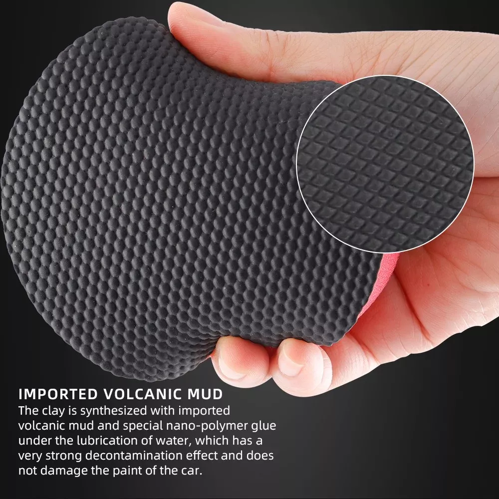 Magic Clay Sponge Cleaning Eraser Hand Wax Polish Pad for Car Glass & Auto Detailing - Image 5