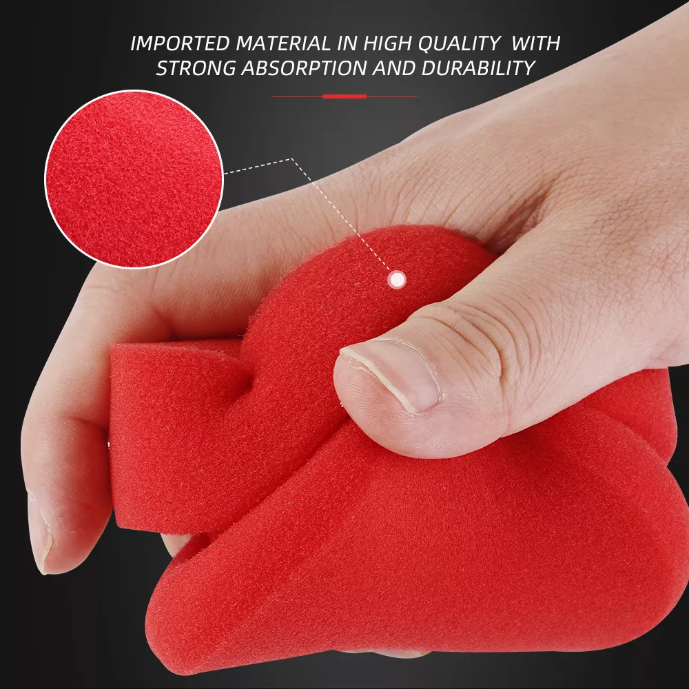 Red Hand Waxing Sponge - Image 5