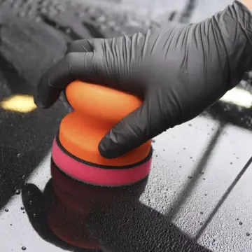 3-Inch Car Hand Applicator with Grip Magic Clay Pad Kit for Auto Waxing & Polishing