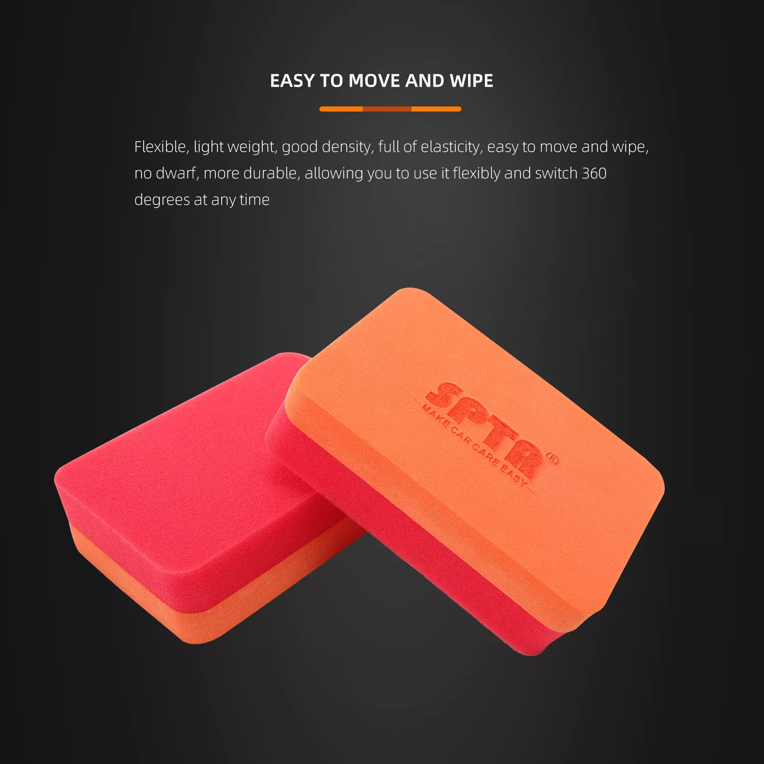 6PCS Hand Coating EVA Sponge Applicator Pads for Waxing & Polishing Cars, Boats, and More - Image 5