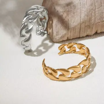 18K Gold Plated Stainless Steel Multi Water Droplet Bracelet