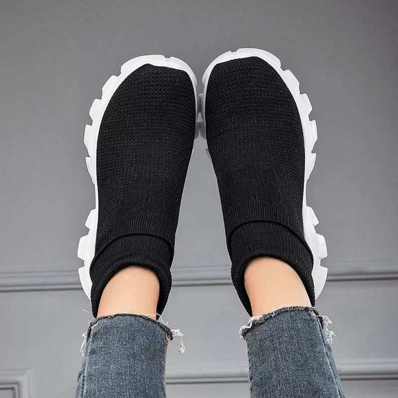 Women's Breathable Slip-On Sneakers with Non-Slip Sole - Image 3