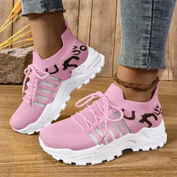 Women's Leopard Platform Sneakers