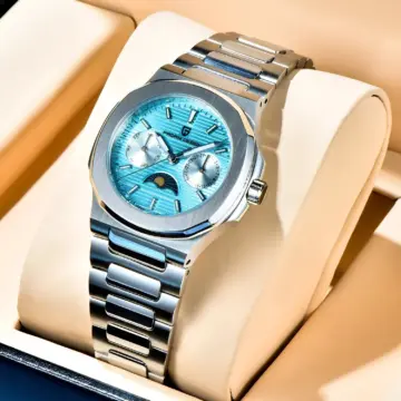 Elegant Women's Quartz Watch with Sapphire Crystal, Waterproof & Luminous Features