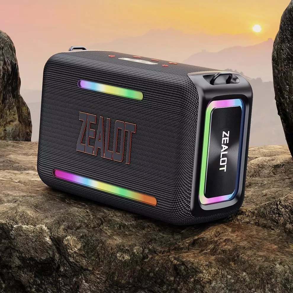 120W Waterproof Portable Bluetooth Speaker with Deep Bass and Triple Passive Radiators