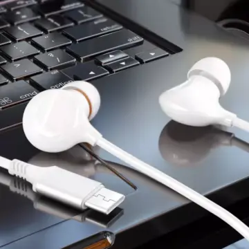 Wired Ceramic Headphones with Mic