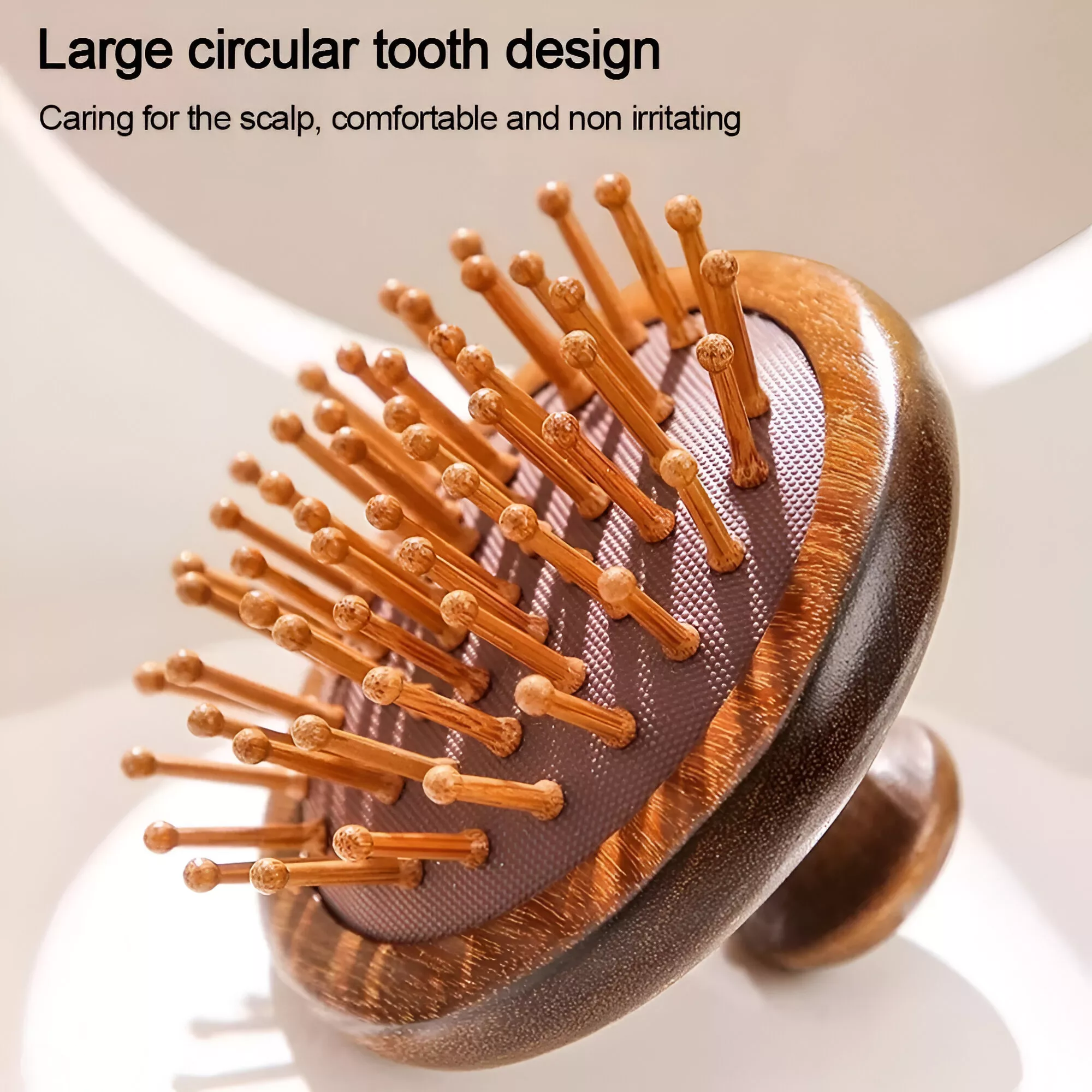 Natural Sandalwood Massage Comb - Image 5