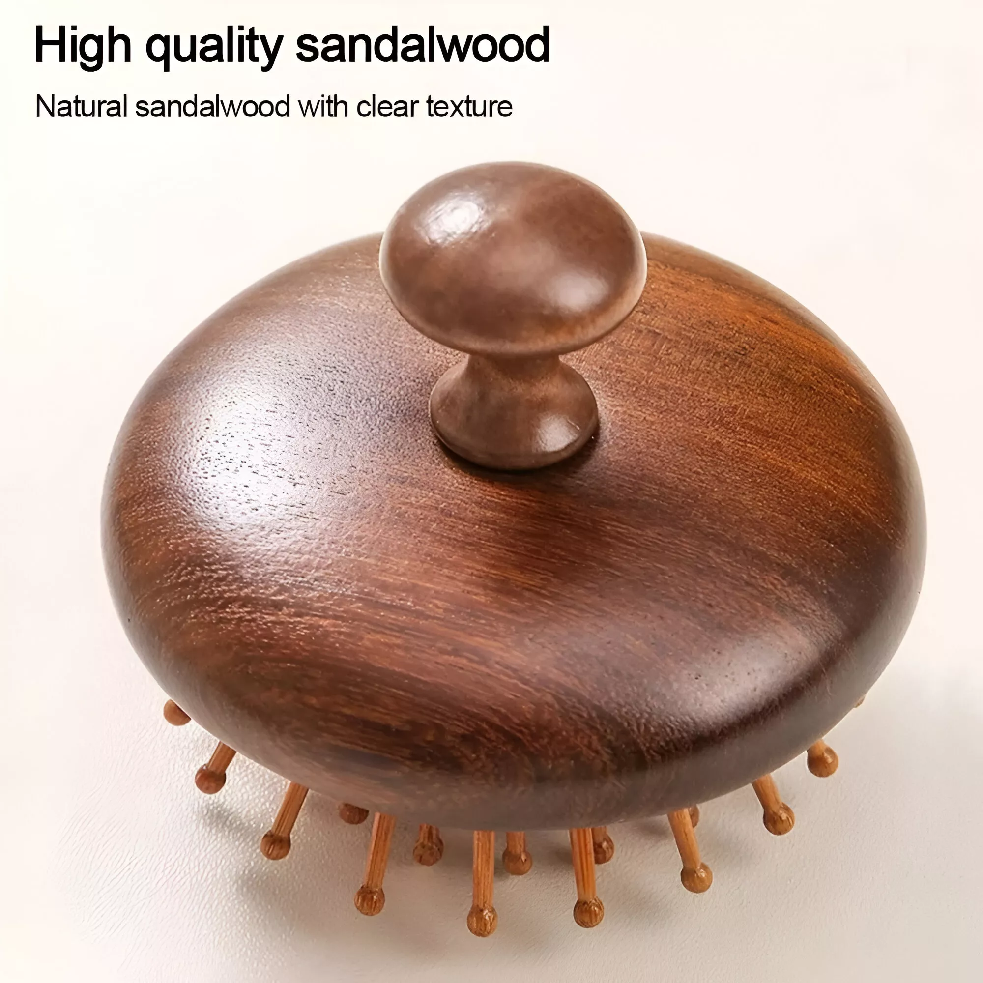 Natural Sandalwood Massage Comb - Image 6