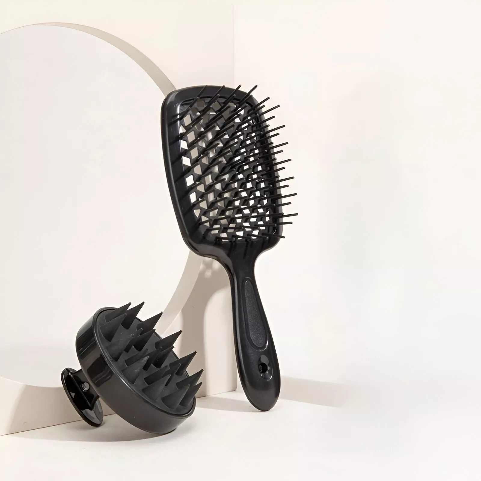 Scalp Massage & Shampoo Brush Set - Image 2