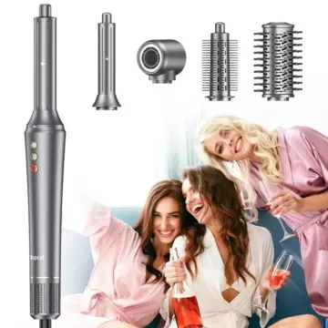 5-in-1 Portable Hair Dryer and Airstyler - Automatic Curling and Styling Tool