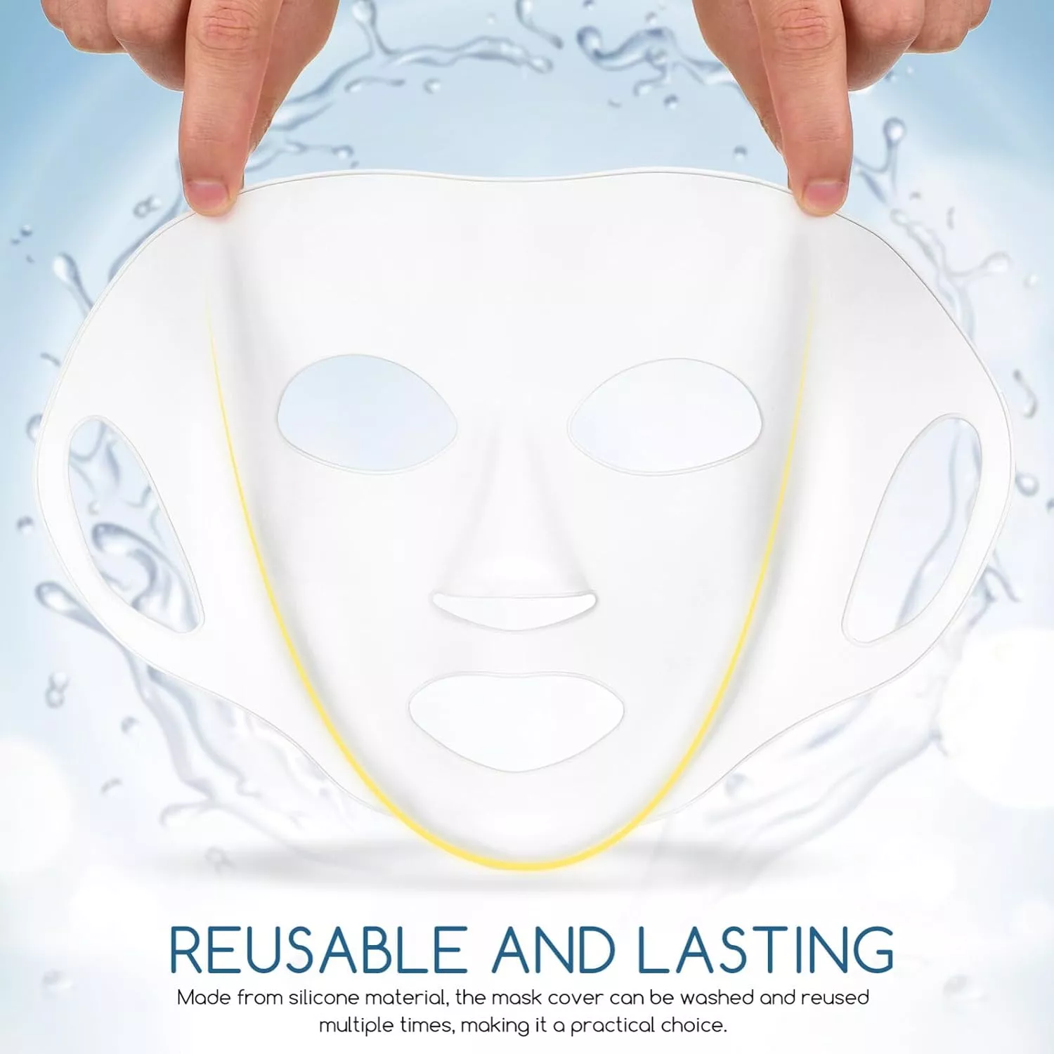 3D Silicone Face Mask for Women - Image 2