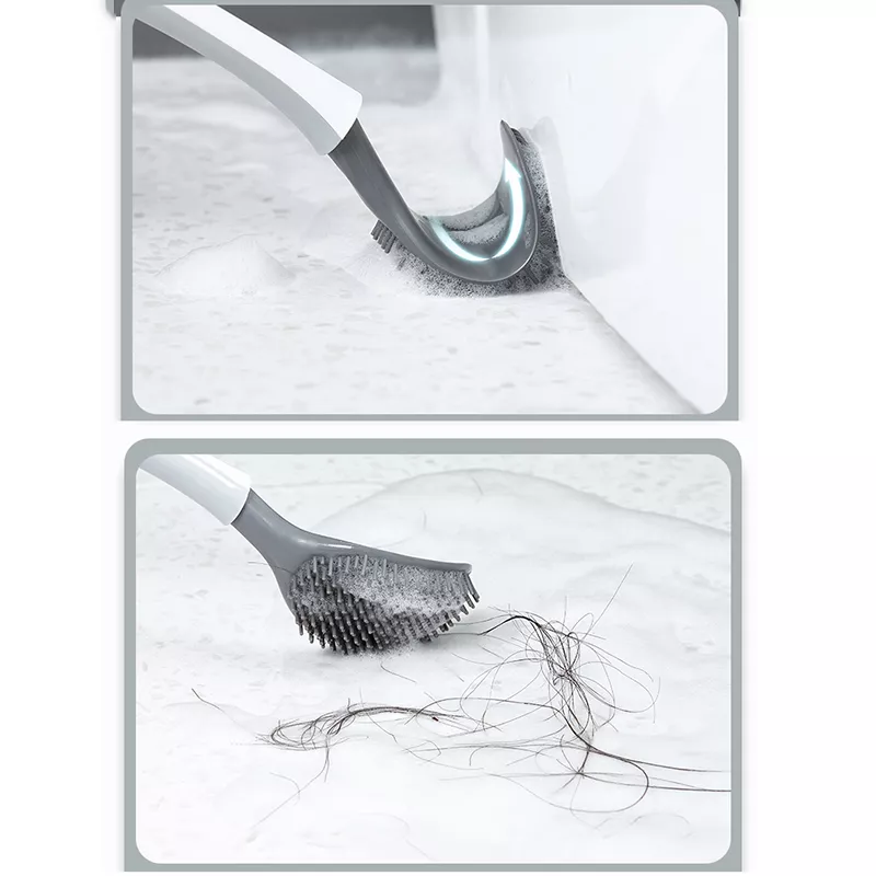 Wall-Mounted TPR Silicone Toilet Brush - Image 6