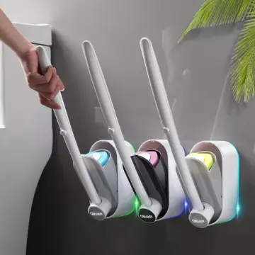 Disposable Toilet Brush - Compact Wall-Mounted Cleaner for Bathrooms