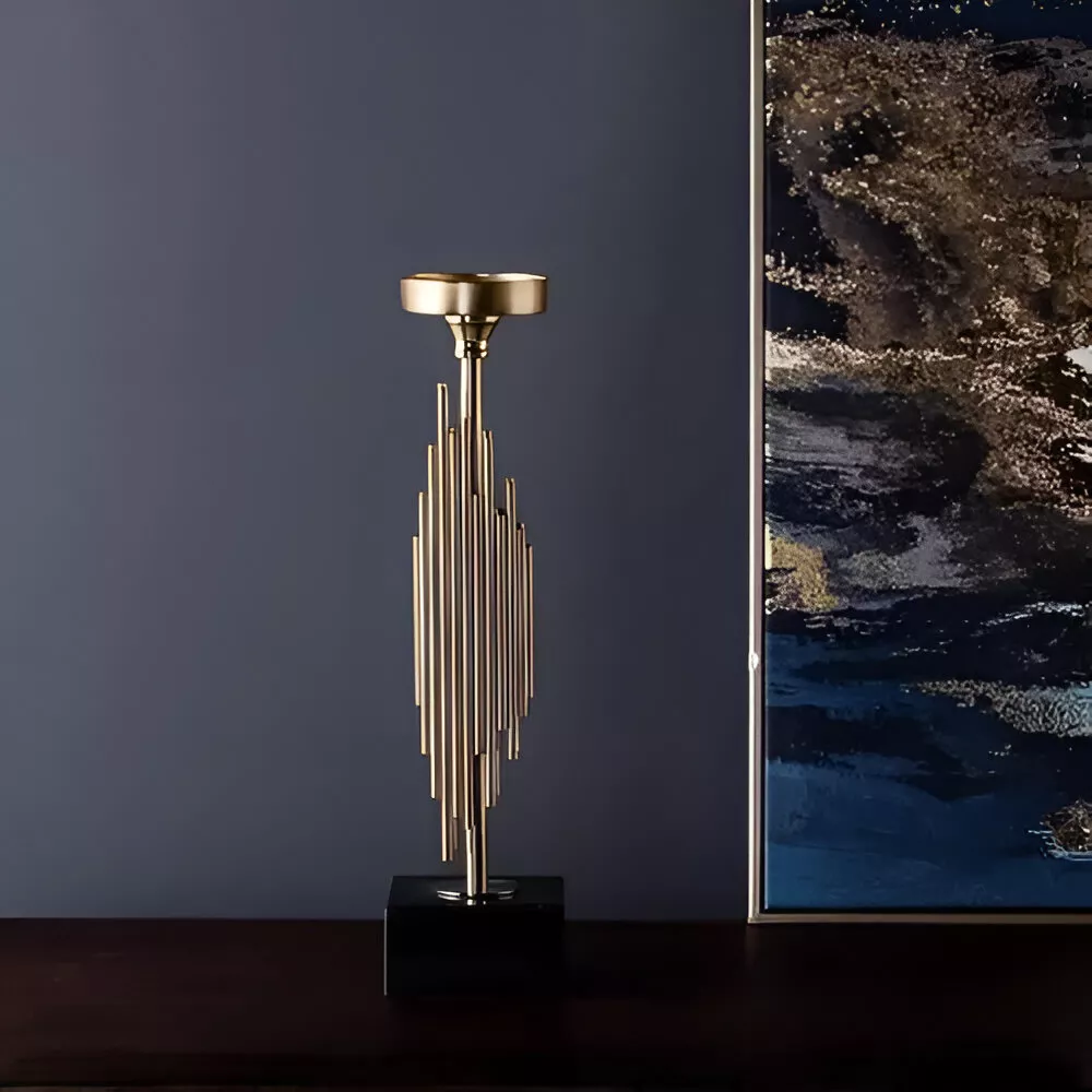 Luxury Gold Metal Candle Holder Cups - Image 6