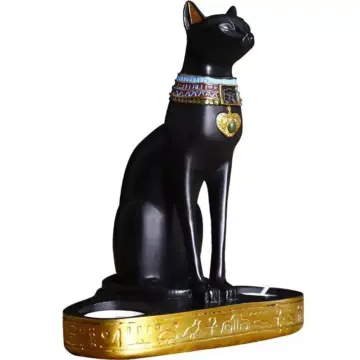 Vintage Egyptian Cat Goddess Bastet Figurine