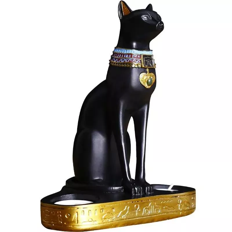 Vintage Egyptian Cat Goddess Bastet Figurine