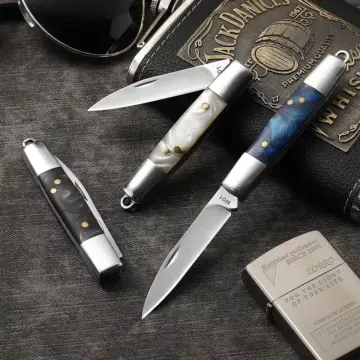 Folding Stainless Steel Knife Set for Meat, Fruit, BBQ, and Kitchen Use