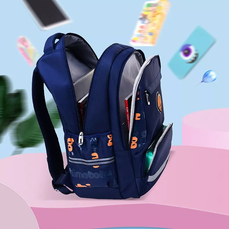 Lightweight & Breathable Large Capacity Boys Backpack for School - Image 4