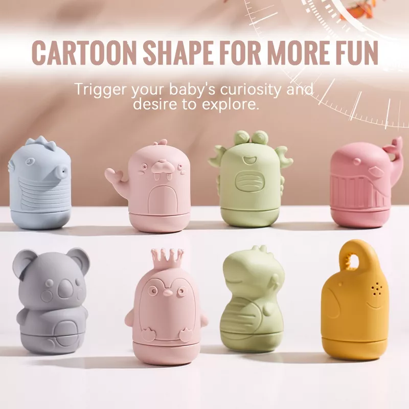 Cute Animal Water Spraying Baby Bath Toys - Image 3