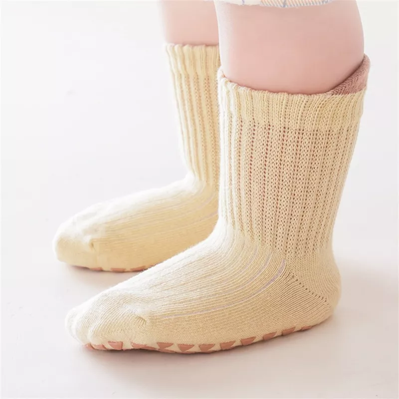 3 Pairs Non-Slip Kids Socks for Toddlers & Babies - Image 3