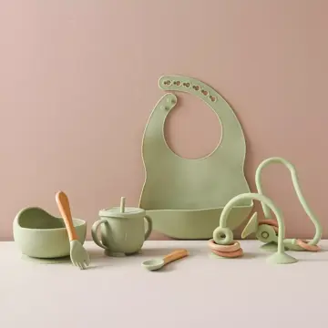 Baby Silicone Feeding Set