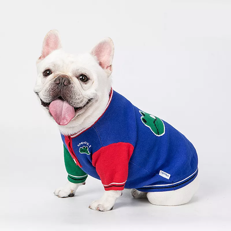 Luxury Crocodile Sweater for Small Dogs - Image 3