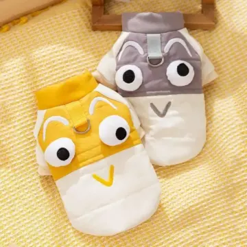 Cute Big Eyes Winter Dog Vest