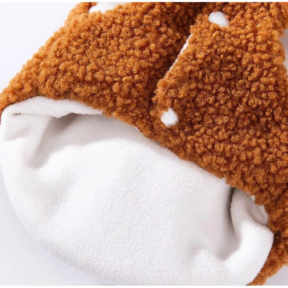 Pet Sleeveless Teddy Hoodie for Dogs - Image 6