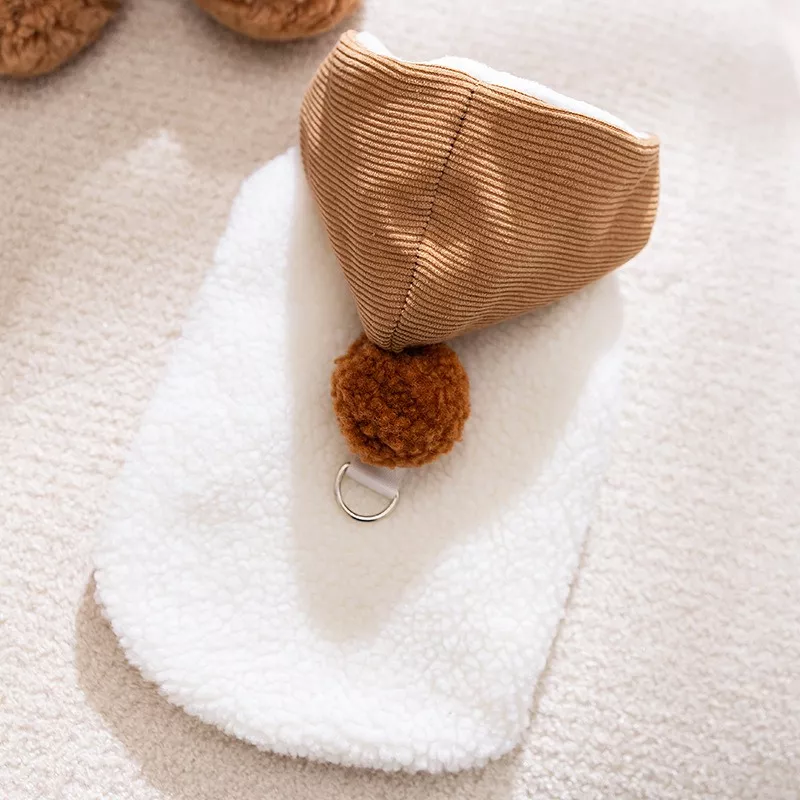 Pet Sleeveless Teddy Hoodie for Dogs - Image 7