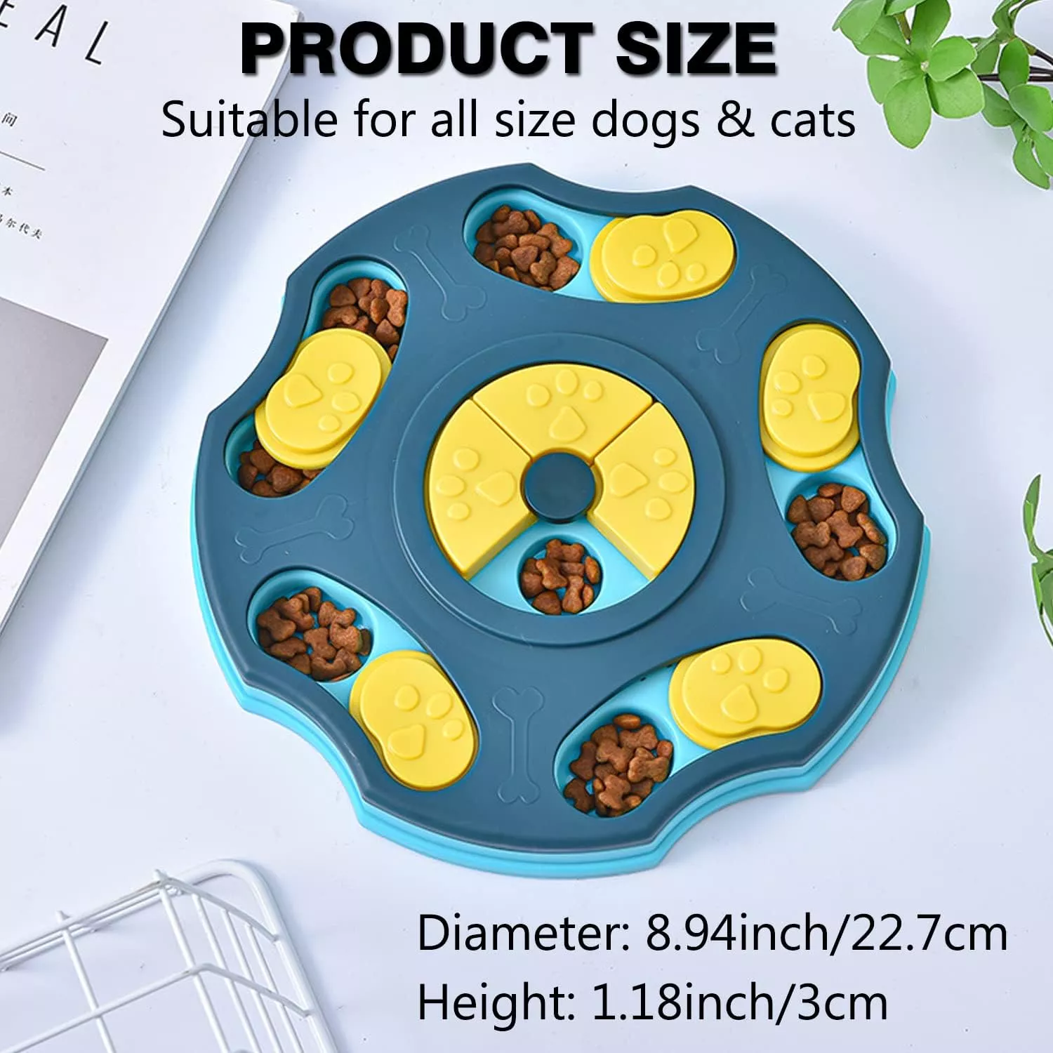 Slow Feeder & IQ Training Game for Dogs & Cats - Image 7