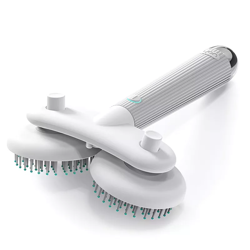 Cat Grooming Slicker Brush with Negative Ions for Shedding & Grooming