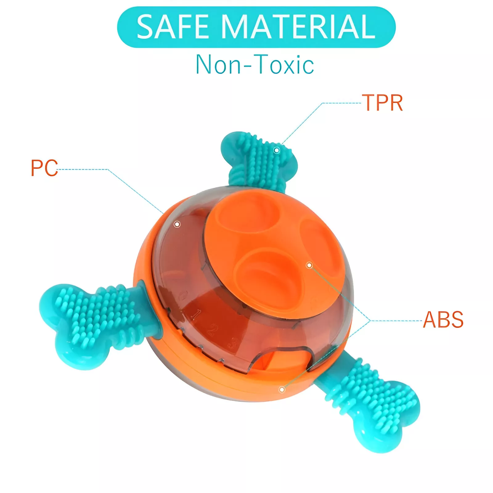 Durable Interactive Dog Chew Toy & Treat Dispenser for Medium & Large Dogs - Image 5