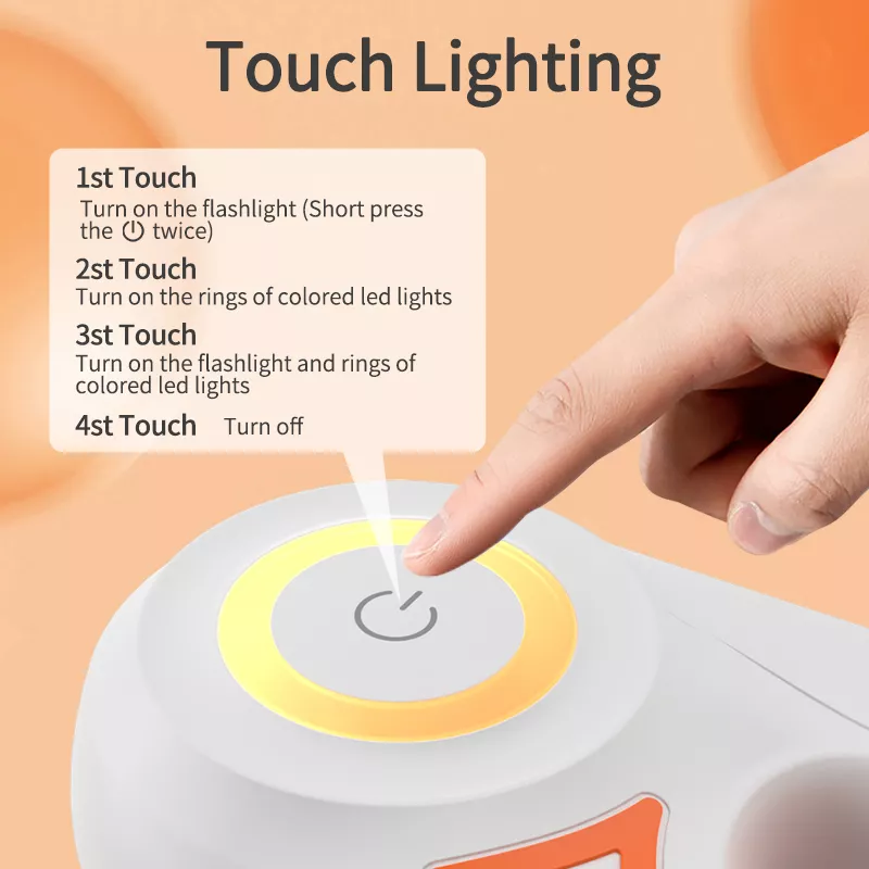 LED Retractable Dog Leash with Luminous Light & Tangle-Free Design - Image 4