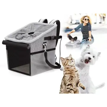 Breathable Padded Bike Dog Carrier