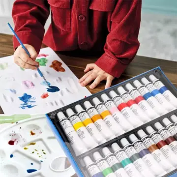 24-Color Acrylic Paint Set