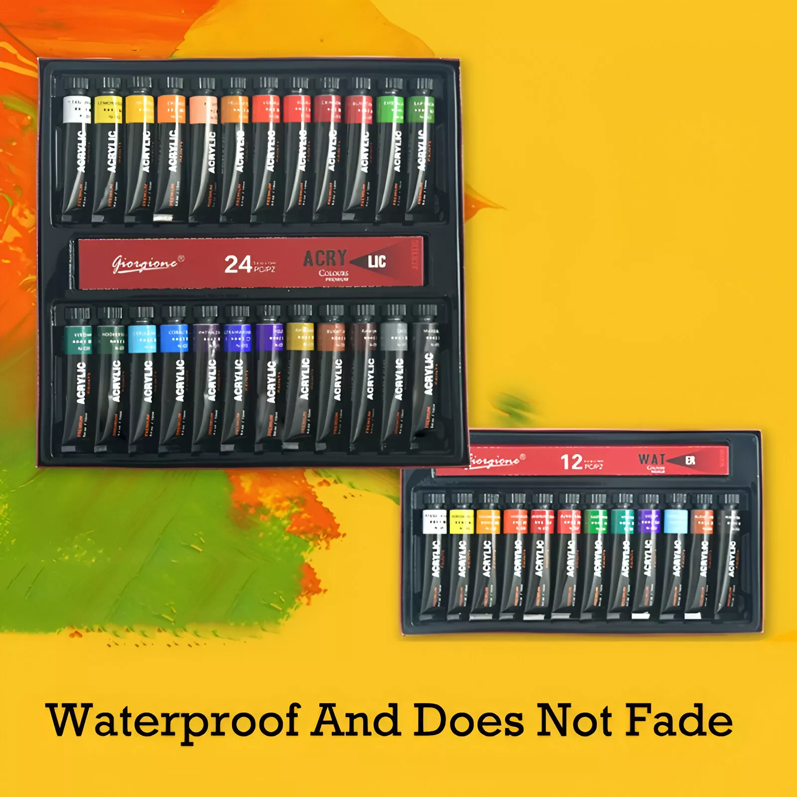 24 Colors 12ml Acrylic Paint Set - Image 3