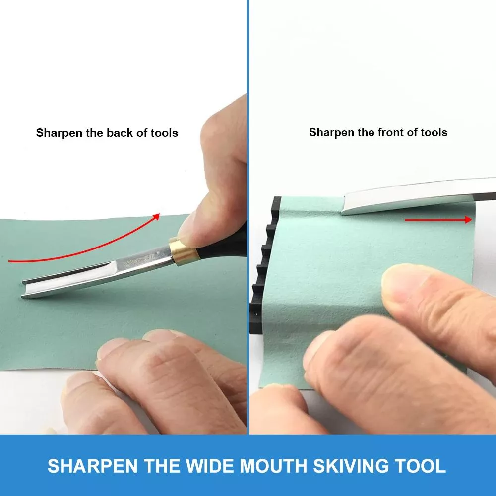 Multi-Purpose Sharpener Tool for Knives, Shovels, and Leather Skiving - Image 5