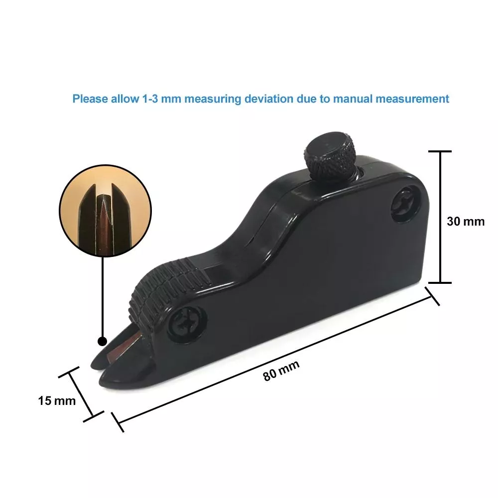 Adjustable V-Gouge Leather Crafting Tool for Cutting Folds and Corners - Image 7