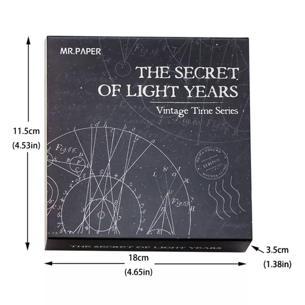 Vintage Butterfly Decorative Washi Tape Set - Image 6