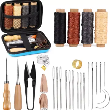Complete Leather Sewing Kit for DIY Craft and Upholstery Repair