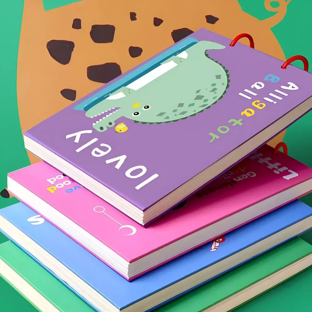 A4 Children's Sketchbook with 100 Thick Loose Leaf Pages - Image 2