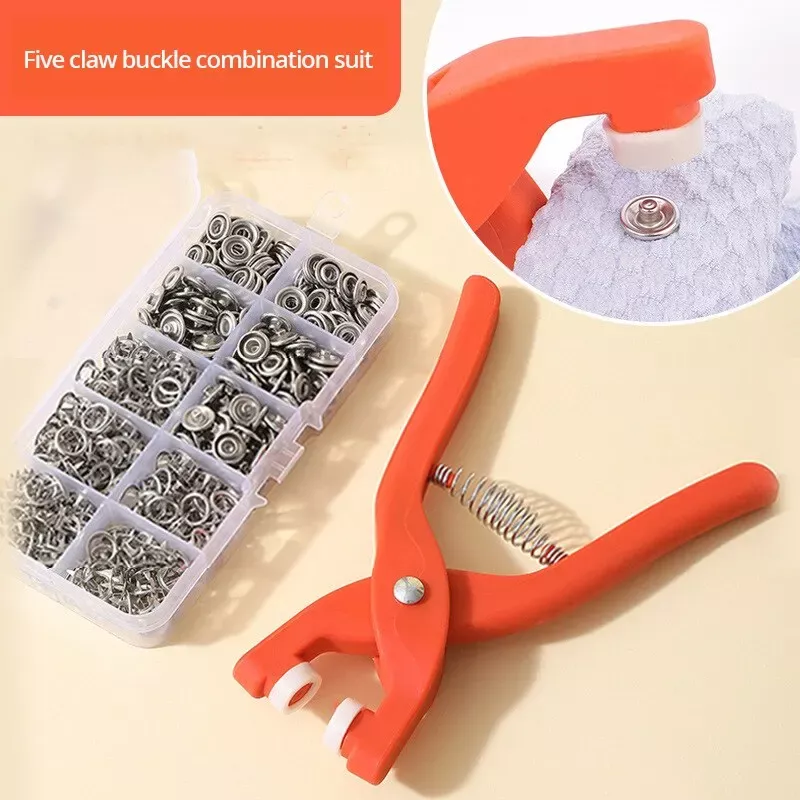 Snap Button Kit with Hand Pressure Pliers - Image 3
