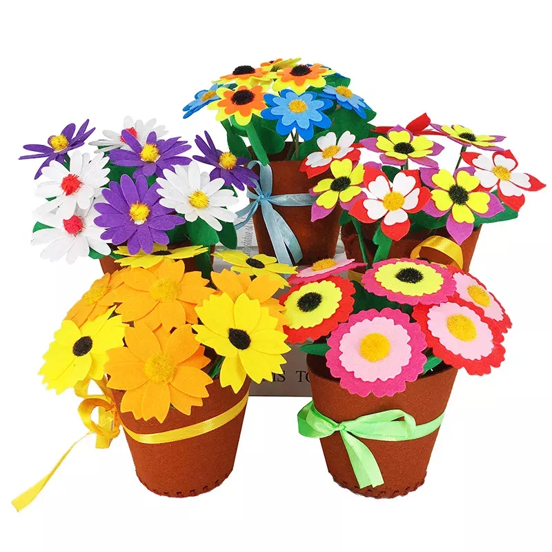 Kids DIY Flower Pot Craft Toy - Image 6